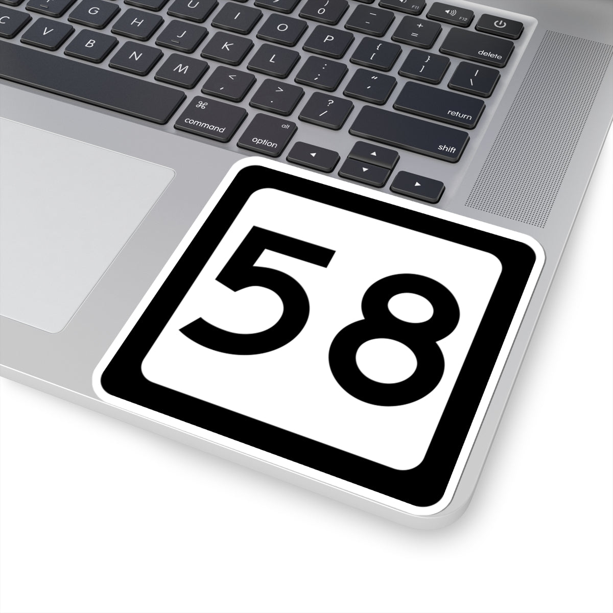 WV-58 (Virginia) (Road Sign) STICKER Vinyl Kiss-Cut Decal