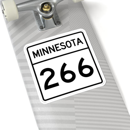 MN-266 1948 (Minnesota) (Road Sign) STICKER Vinyl Kiss-Cut Decal