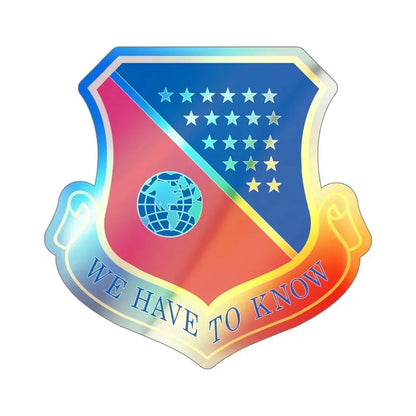 186th Air Refueling Wing (U.S. Air Force) Holographic STICKER Die-Cut Vinyl Decal - The Sticker Space