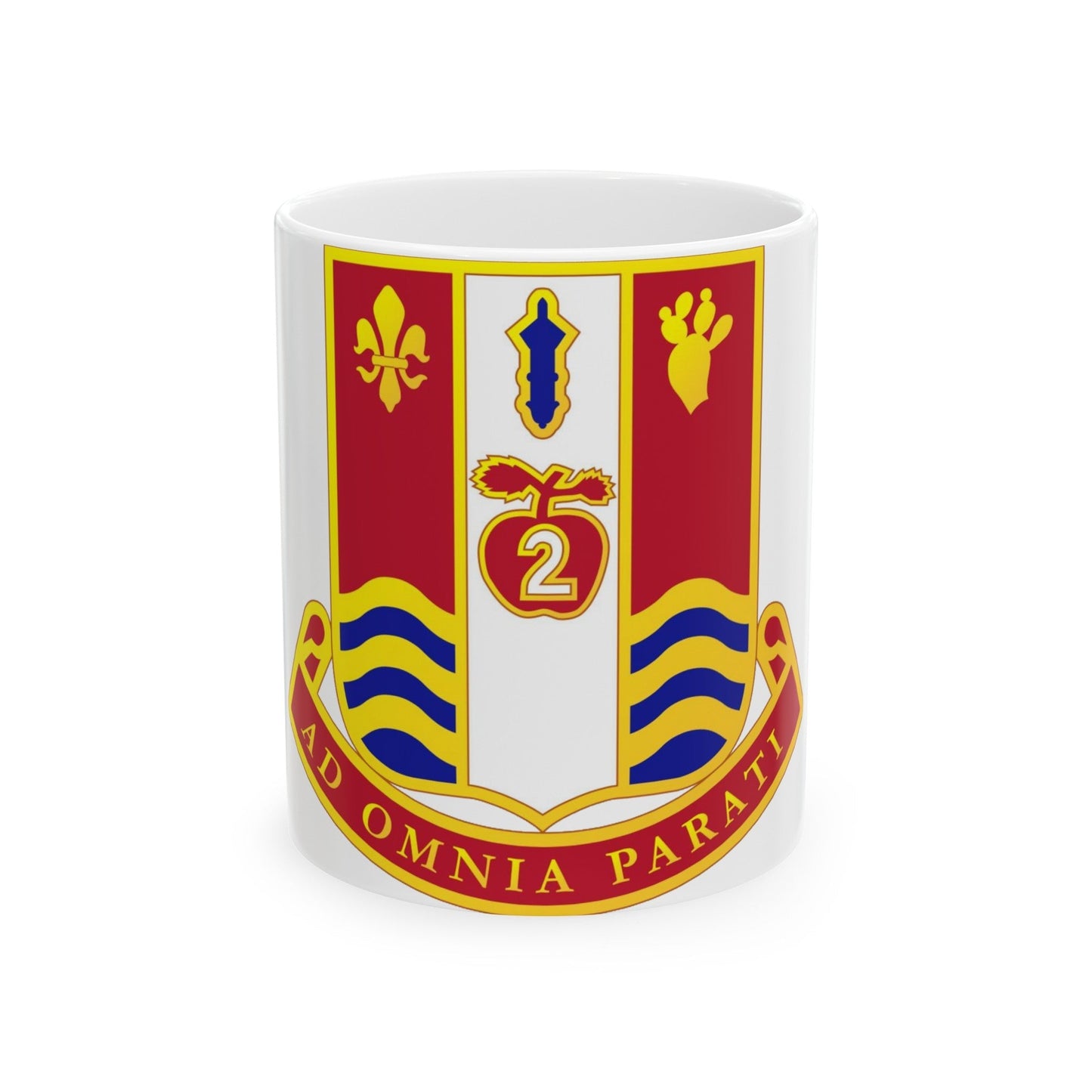 186th Artillery Regiment (U.S. Army) White Coffee Mug-11oz-The Sticker Space