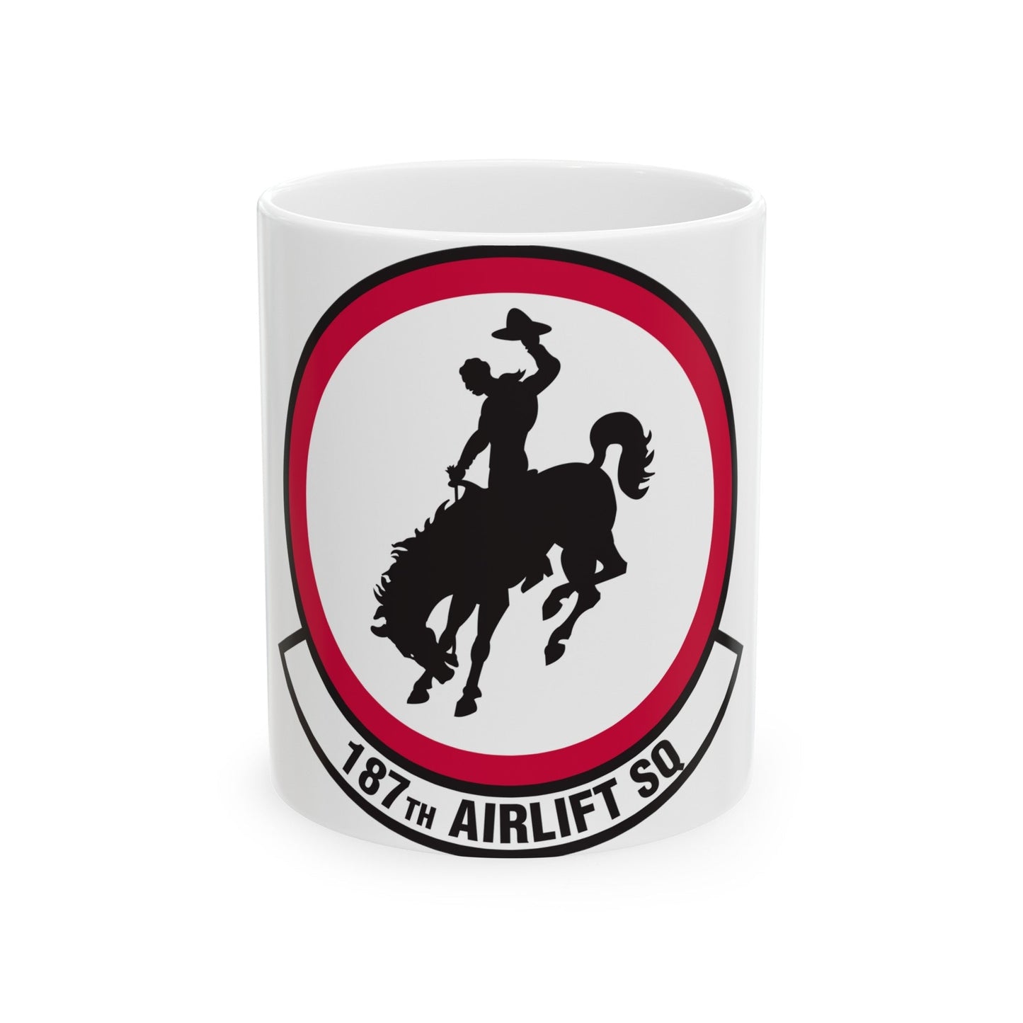 187 Airlift Squadron (U.S. Air Force) White Coffee Mug-11oz-The Sticker Space