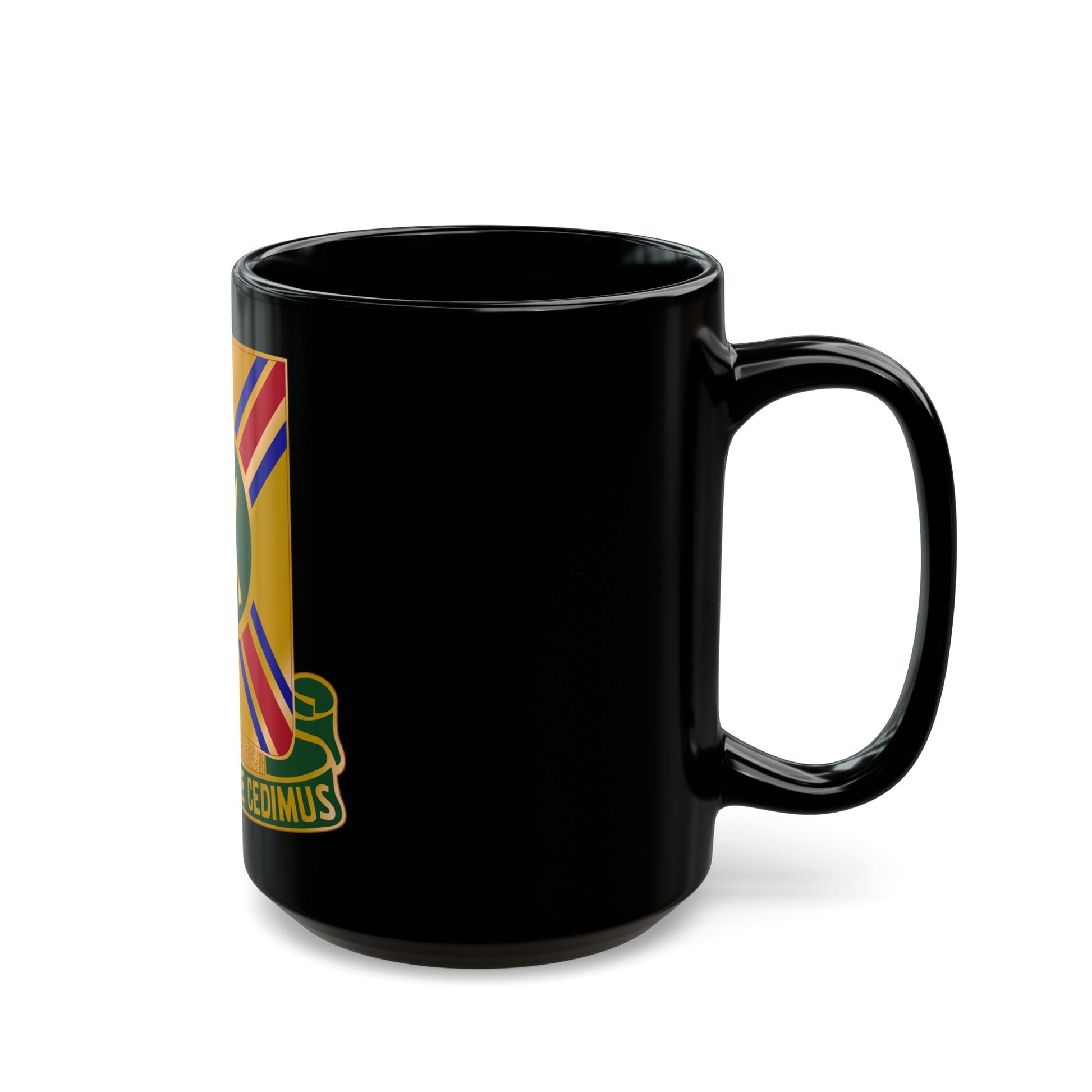 187 Armor Regiment (U.S. Army) Black Coffee Mug-The Sticker Space