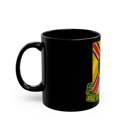 187 Armor Regiment (U.S. Army) Black Coffee Mug-The Sticker Space