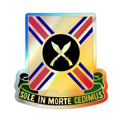 187 Armor Regiment (U.S. Army) Holographic STICKER Die-Cut Vinyl Decal 2 Inch Holographic - The Sticker Space