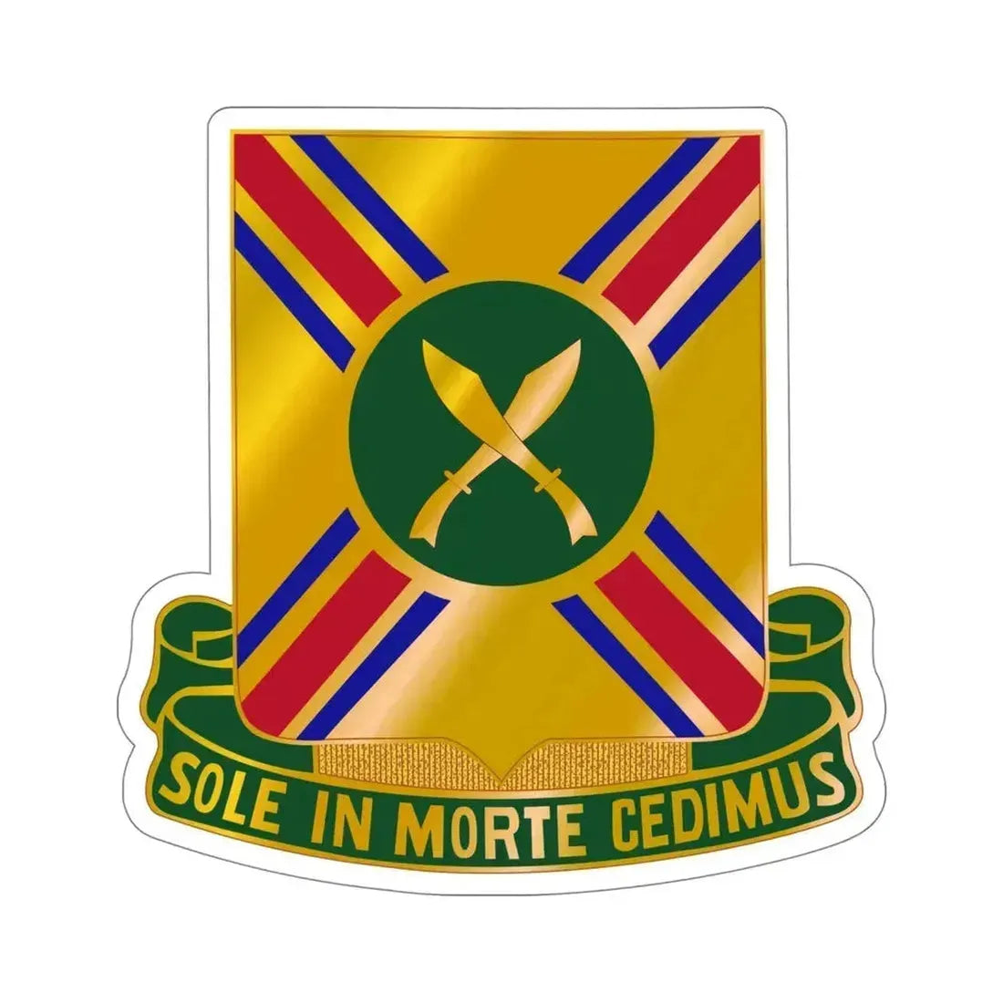 187 Armor Regiment (U.S. Army) STICKER Vinyl Die-Cut Decal 5 Inch - The Sticker Space