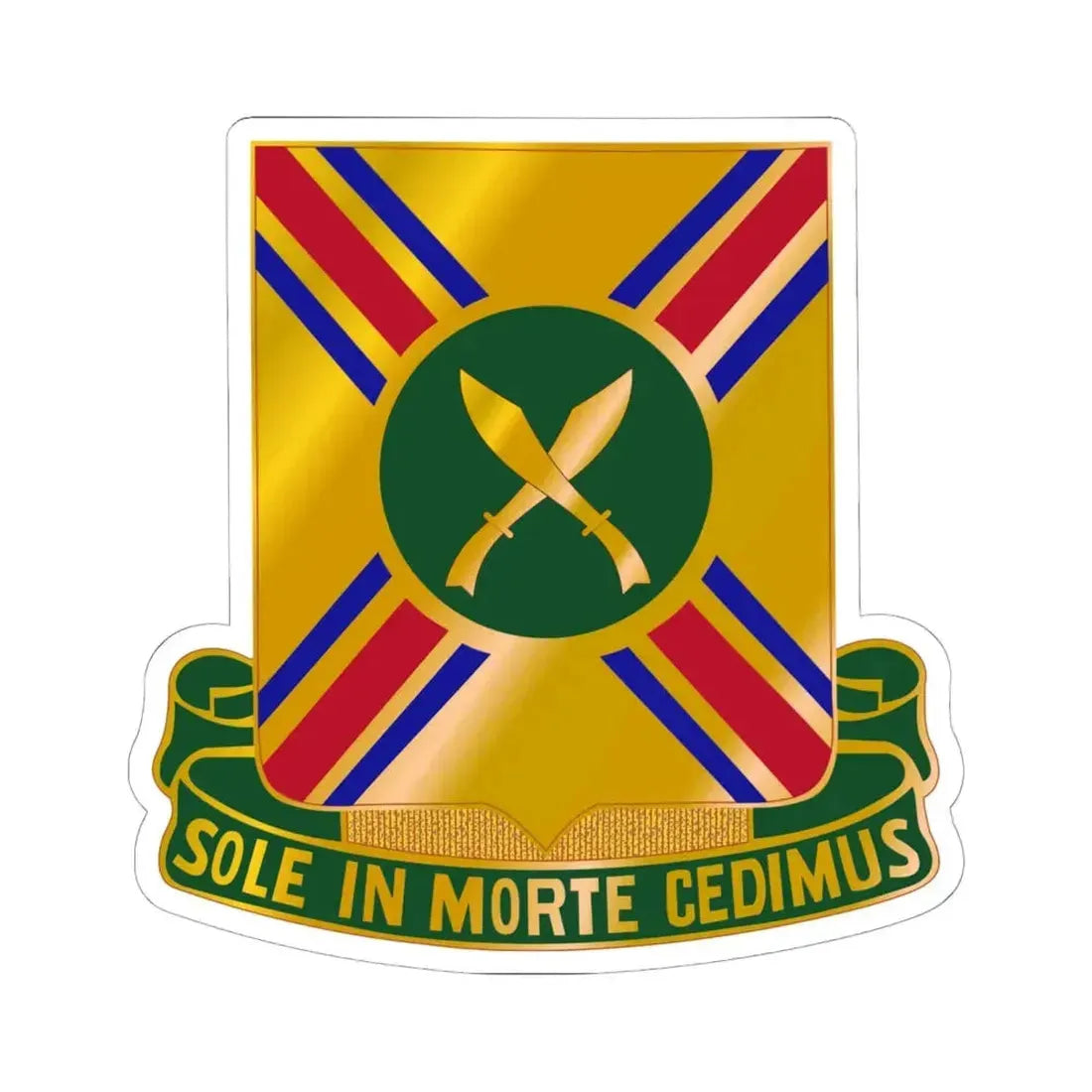 187 Armor Regiment (U.S. Army) STICKER Vinyl Kiss-Cut Decal 6 Inch White - The Sticker Space