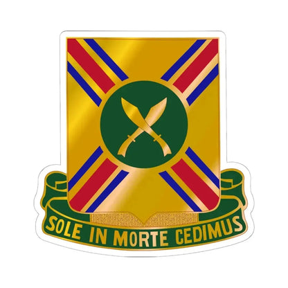 187 Armor Regiment (U.S. Army) STICKER Vinyl Kiss-Cut Decal 6 Inch White - The Sticker Space