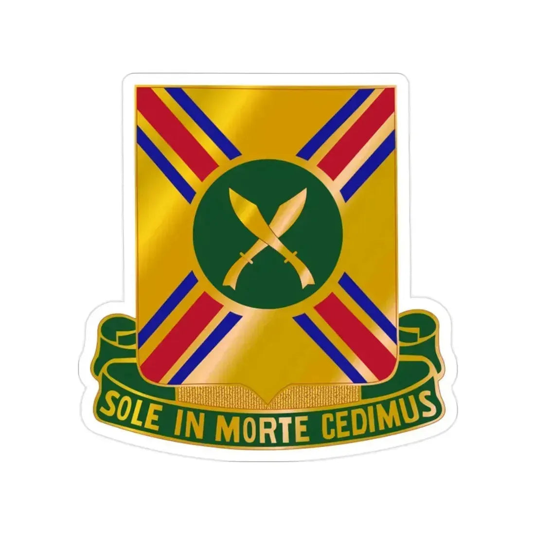 187 Armor Regiment (U.S. Army) Transparent STICKER Die-Cut Vinyl Decal 2 Inch - The Sticker Space