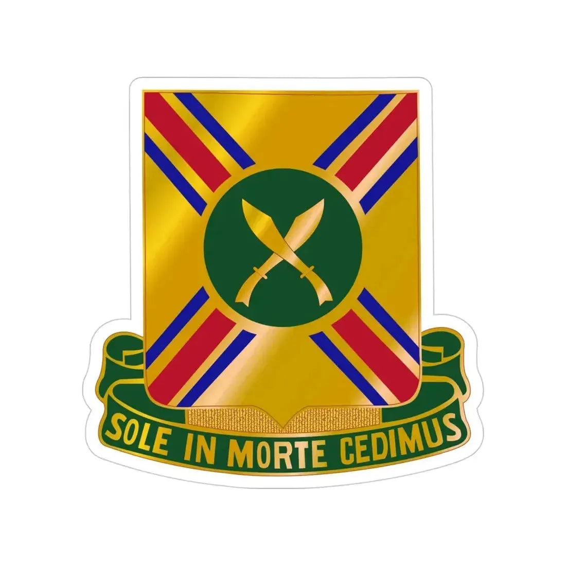 187 Armor Regiment (U.S. Army) Transparent STICKER Die-Cut Vinyl Decal - The Sticker Space