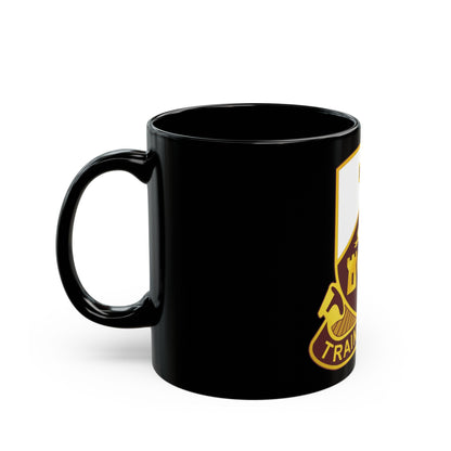 187 Medical Battalion (U.S. Army) Black Coffee Mug-The Sticker Space