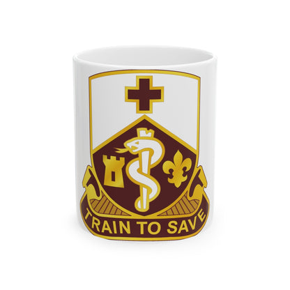 187 Medical Battalion (U.S. Army) White Coffee Mug-11oz-The Sticker Space