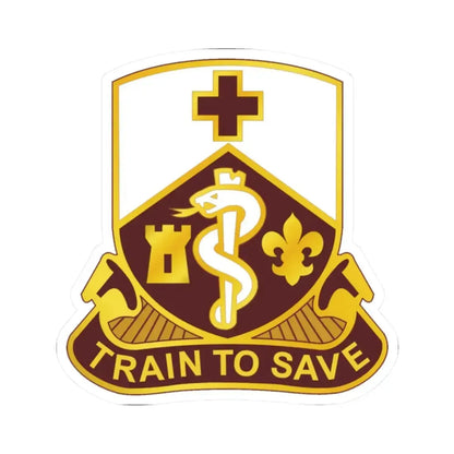 187 Medical Battalion (U.S. Army) STICKER Vinyl Kiss-Cut Decal 2 Inch White - The Sticker Space