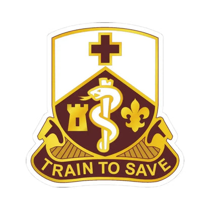 187 Medical Battalion (U.S. Army) STICKER Vinyl Kiss-Cut Decal 3 Inch White - The Sticker Space