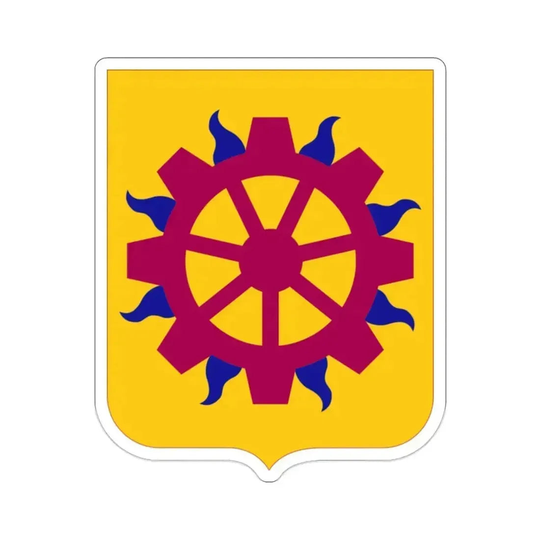 187 Ordnance Battalion 2 (U.S. Army) STICKER Vinyl Die-Cut Decal 2 Inch - The Sticker Space