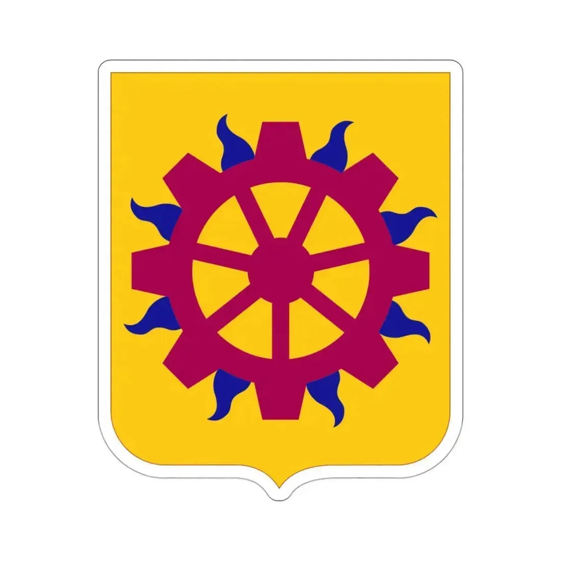 187 Ordnance Battalion 2 (U.S. Army) STICKER Vinyl Die-Cut Decal 3 Inch - The Sticker Space