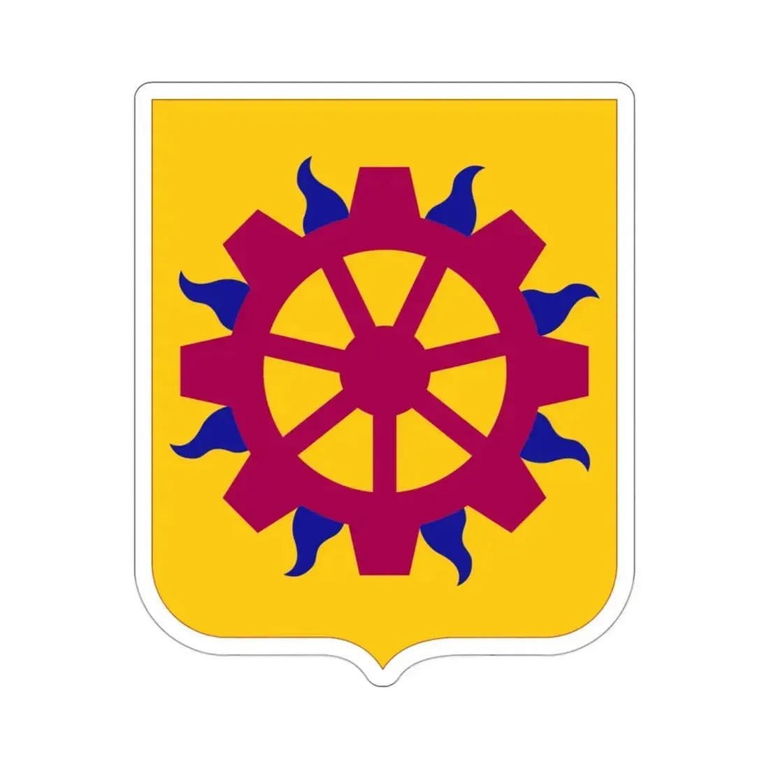 187 Ordnance Battalion 2 (U.S. Army) STICKER Vinyl Die-Cut Decal 3 Inch - The Sticker Space