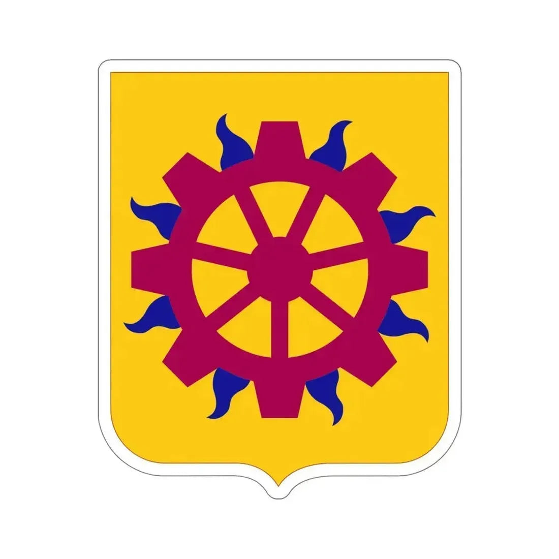 187 Ordnance Battalion 2 (U.S. Army) STICKER Vinyl Die-Cut Decal 6 Inch - The Sticker Space