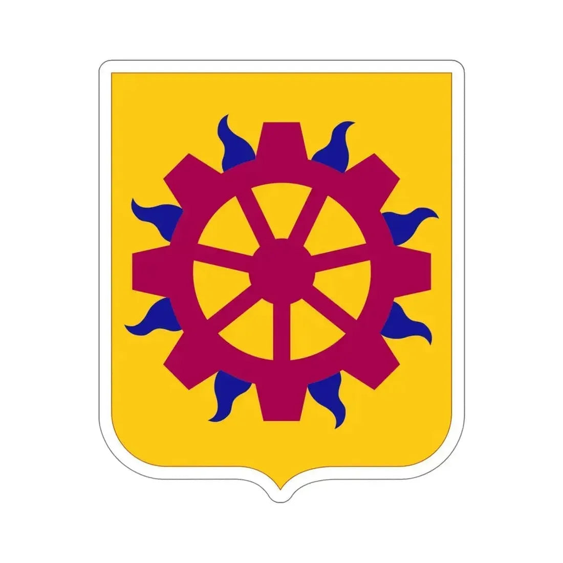 187 Ordnance Battalion 2 (U.S. Army) STICKER Vinyl Die-Cut Decal 6 Inch - The Sticker Space