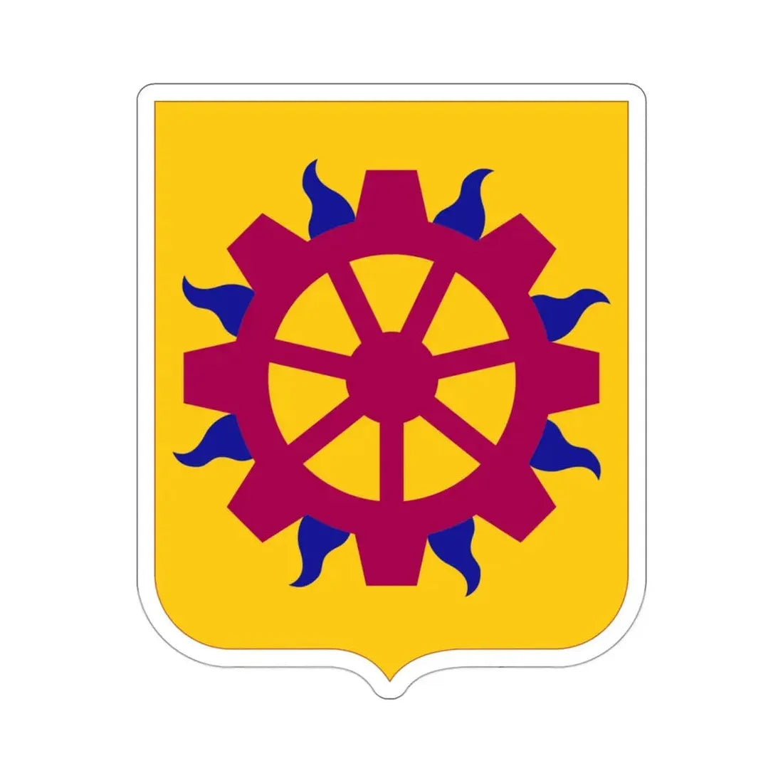 187 Ordnance Battalion 2 (U.S. Army) STICKER Vinyl Die-Cut Decal - The Sticker Space