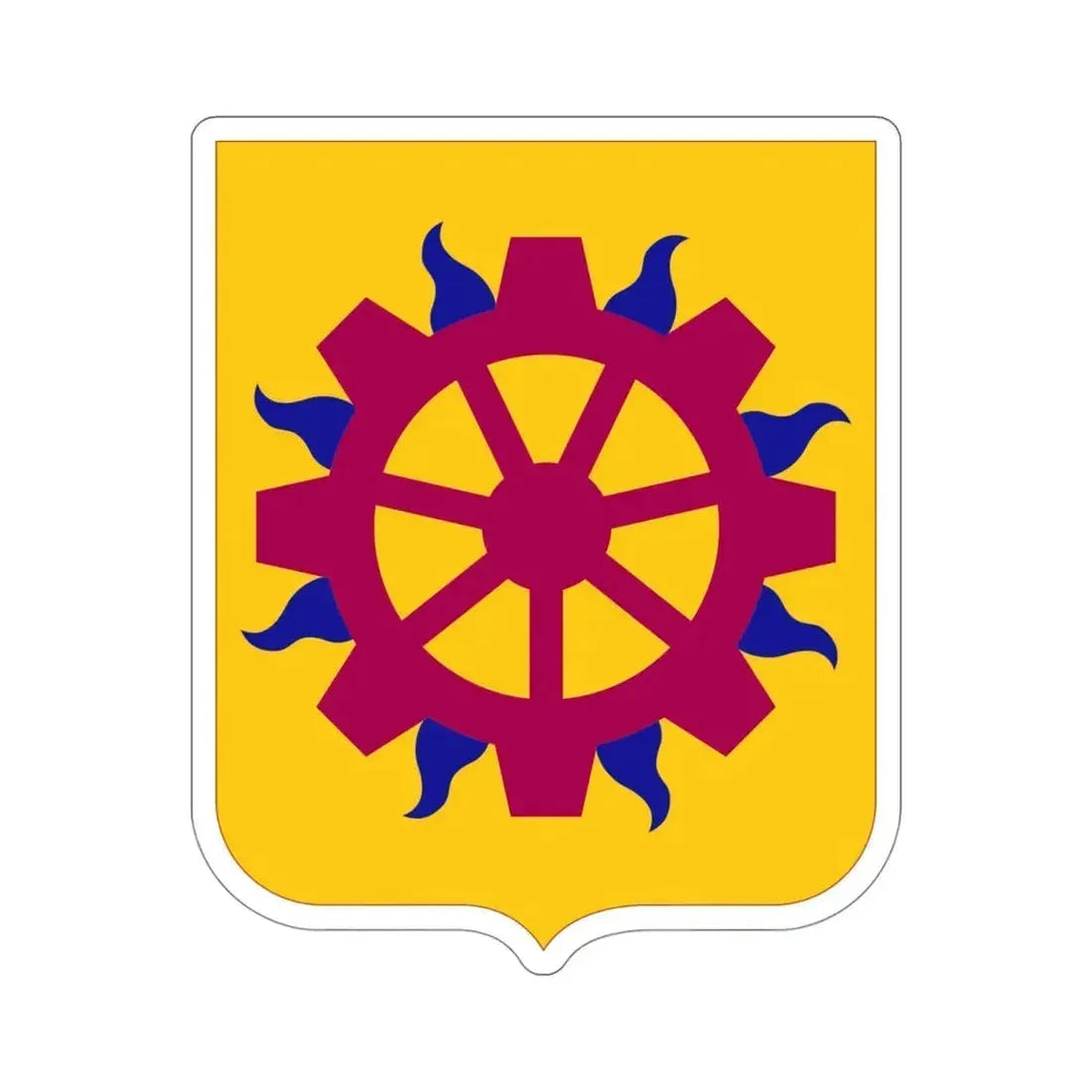 187 Ordnance Battalion 2 (U.S. Army) STICKER Vinyl Die-Cut Decal - The Sticker Space