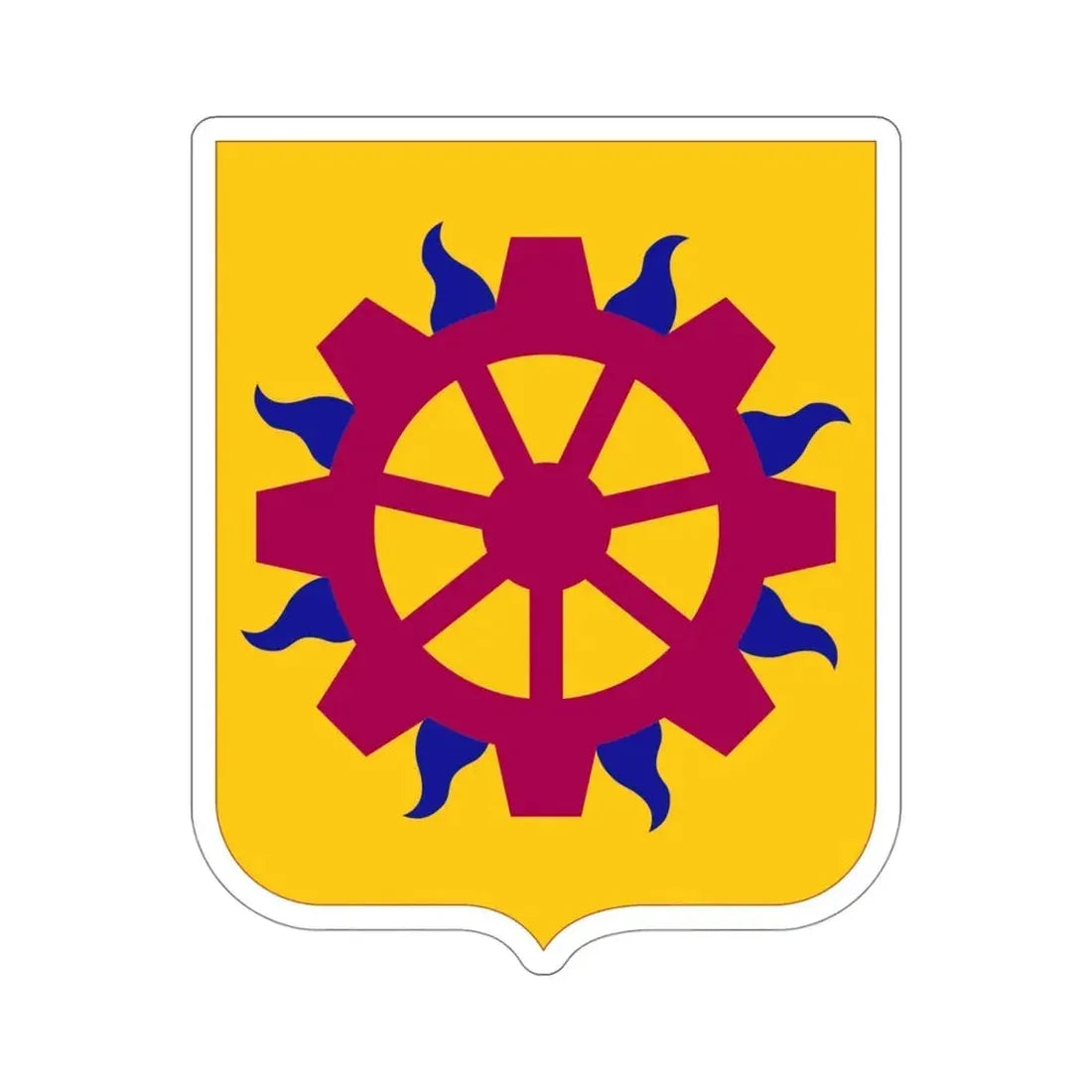 187 Ordnance Battalion 2 (U.S. Army) STICKER Vinyl Die-Cut Decal - The Sticker Space