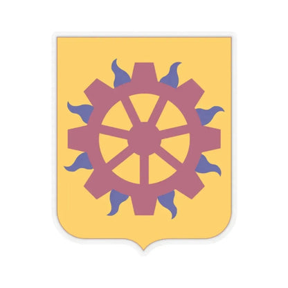 187 Ordnance Battalion 2 (U.S. Army) STICKER Vinyl Kiss-Cut Decal 2 Inch Transparent - The Sticker Space