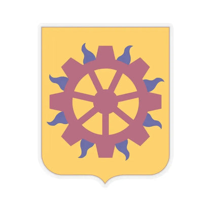 187 Ordnance Battalion 2 (U.S. Army) STICKER Vinyl Kiss-Cut Decal 3 Inch Transparent - The Sticker Space