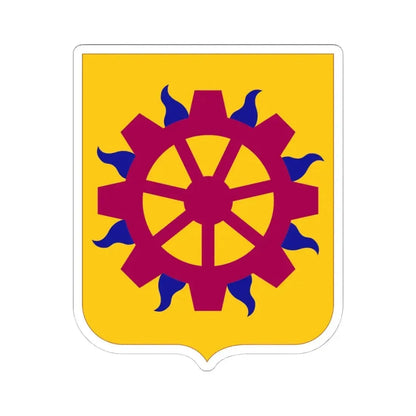 187 Ordnance Battalion 2 (U.S. Army) STICKER Vinyl Kiss-Cut Decal 4 Inch White - The Sticker Space