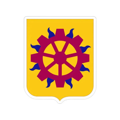 187 Ordnance Battalion 2 (U.S. Army) Transparent STICKER Die-Cut Vinyl Decal 2 Inch - The Sticker Space