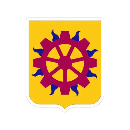 187 Ordnance Battalion 2 (U.S. Army) Transparent STICKER Die-Cut Vinyl Decal 5 Inch - The Sticker Space