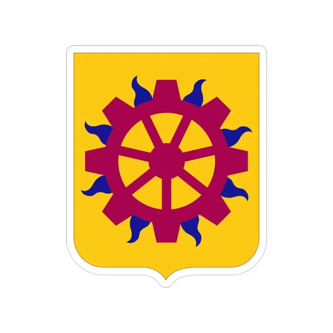 187 Ordnance Battalion 2 (U.S. Army) Transparent STICKER Die-Cut Vinyl Decal - The Sticker Space