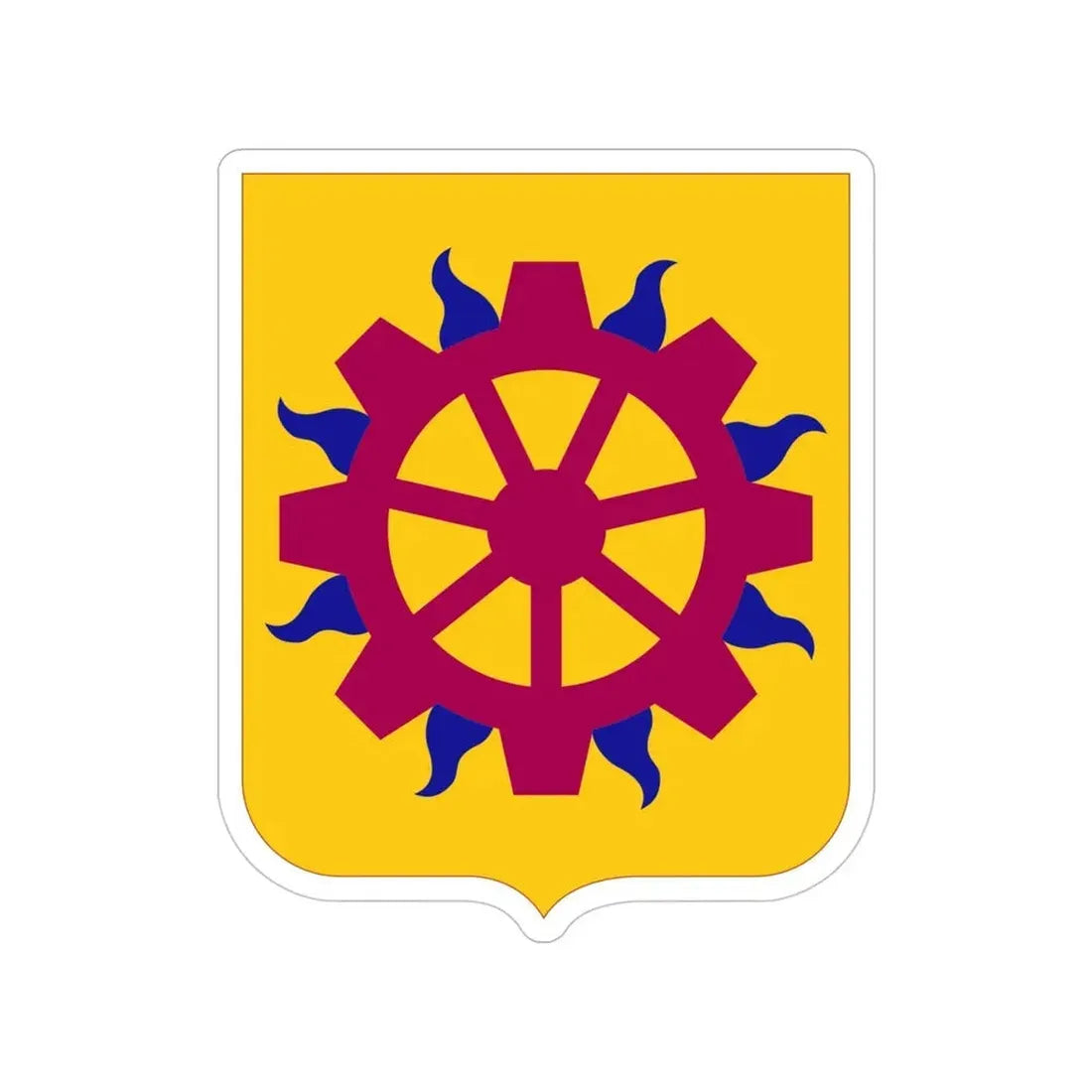 187 Ordnance Battalion 2 (U.S. Army) Transparent STICKER Die-Cut Vinyl Decal - The Sticker Space