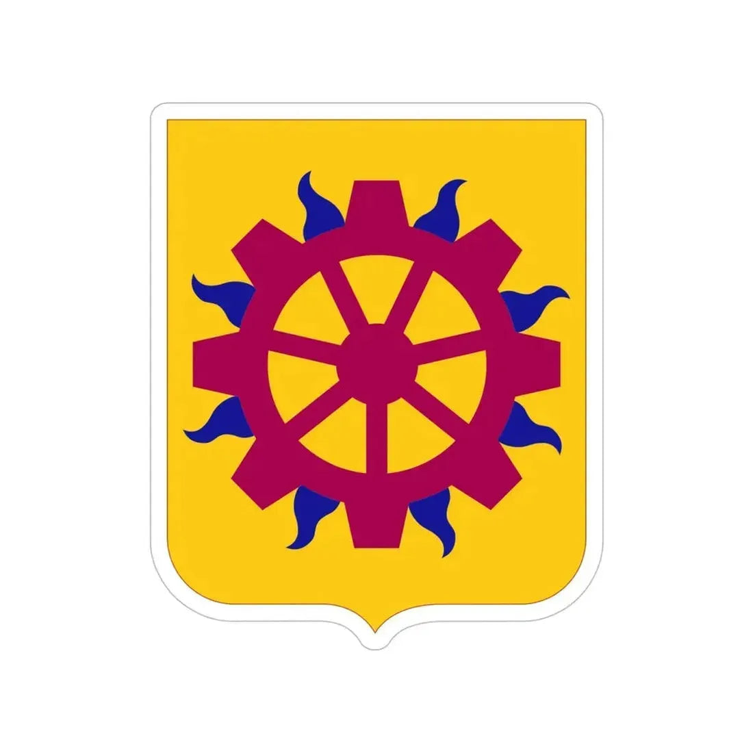 187 Ordnance Battalion 2 (U.S. Army) Transparent STICKER Die-Cut Vinyl Decal - The Sticker Space