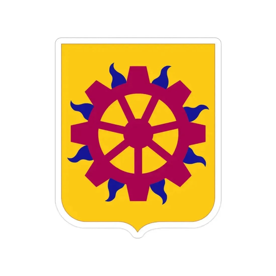 187 Ordnance Battalion 2 (U.S. Army) Transparent STICKER Die-Cut Vinyl Decal - The Sticker Space