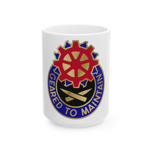 187 Ordnance Battalion (U.S. Army) White Coffee Mug-15oz-The Sticker Space