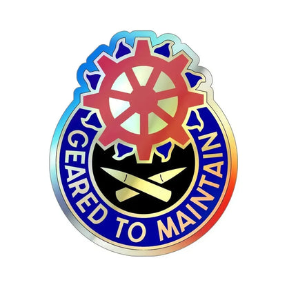 187 Ordnance Battalion (U.S. Army) Holographic STICKER Die-Cut Vinyl Decal - The Sticker Space