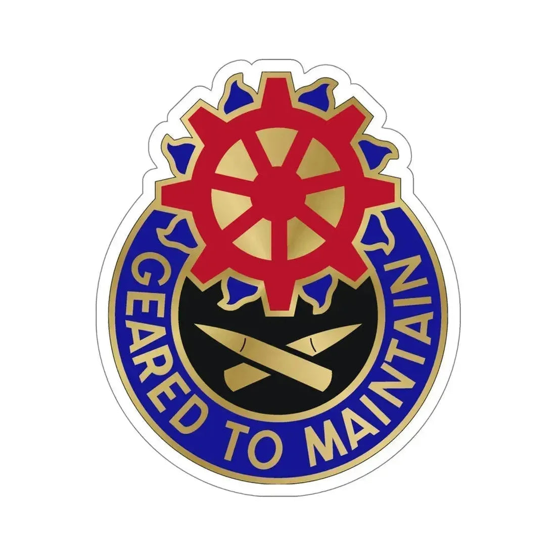 187 Ordnance Battalion (U.S. Army) STICKER Vinyl Die-Cut Decal 6 Inch - The Sticker Space