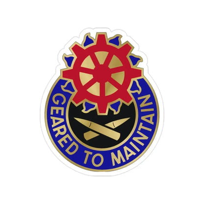 187 Ordnance Battalion (U.S. Army) Transparent STICKER Die-Cut Vinyl Decal 2 Inch - The Sticker Space