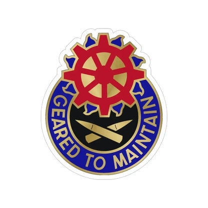 187 Ordnance Battalion (U.S. Army) Transparent STICKER Die-Cut Vinyl Decal 5 Inch - The Sticker Space