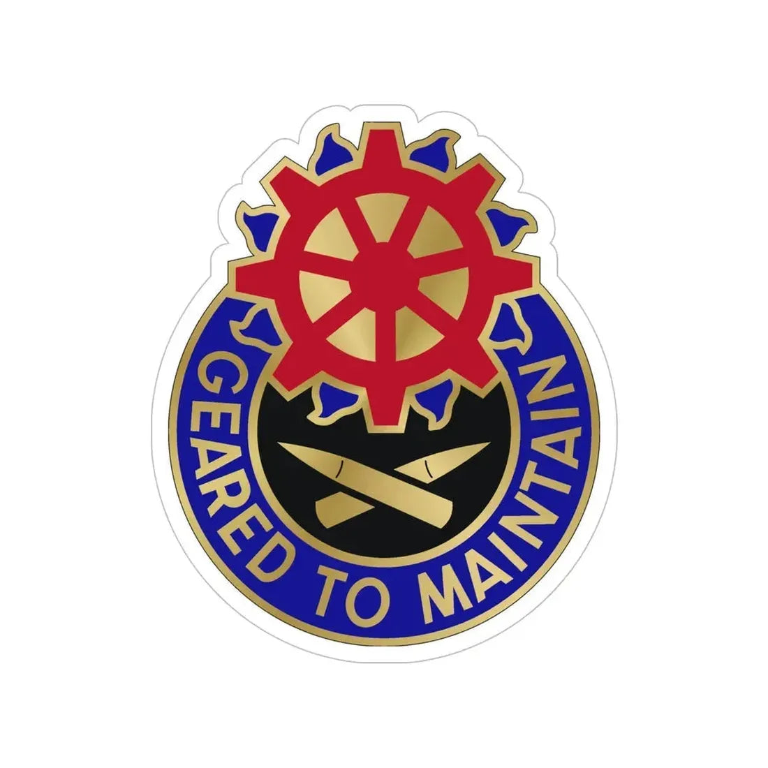 187 Ordnance Battalion (U.S. Army) Transparent STICKER Die-Cut Vinyl Decal - The Sticker Space