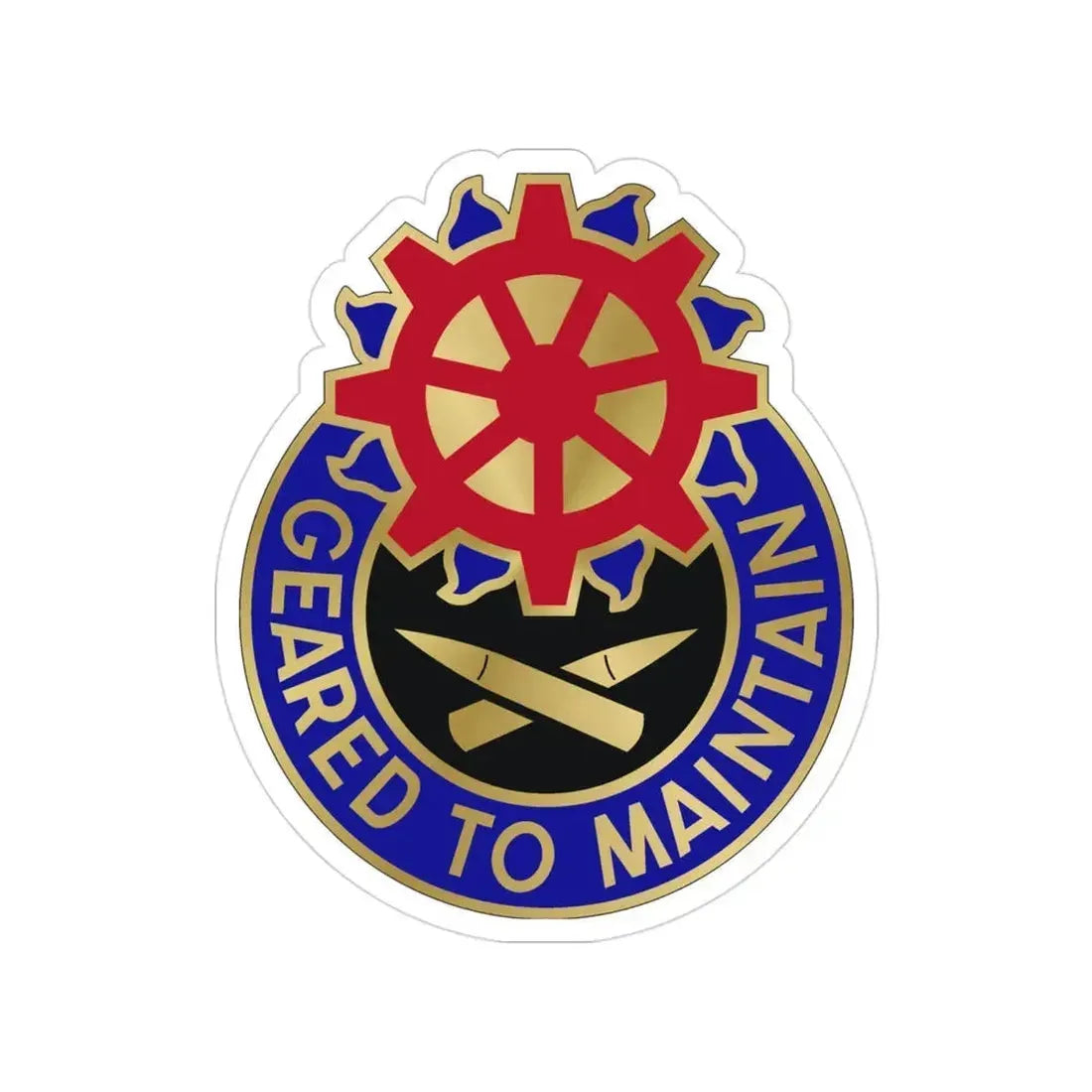 187 Ordnance Battalion (U.S. Army) Transparent STICKER Die-Cut Vinyl Decal - The Sticker Space