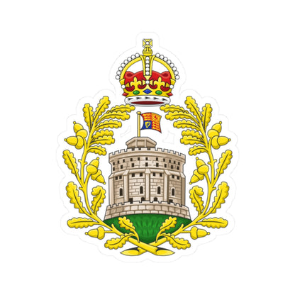 Badge of the House of Windsor (United Kingdom) (Coat of Arms) STICKER Vinyl Kiss-Cut Decal