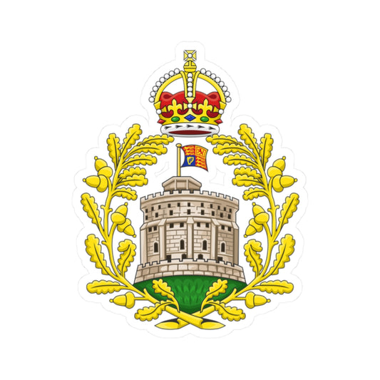 Badge of the House of Windsor (United Kingdom) (Coat of Arms) STICKER Vinyl Kiss-Cut Decal