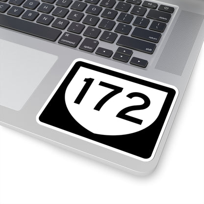 PR urban primary 172 (Puerto Rico) (Road Sign) STICKER Vinyl Kiss-Cut Decal