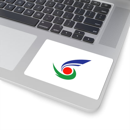 Flag of Setouchi Okayama (Japan) STICKER Vinyl Kiss-Cut Decal