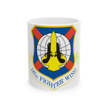 187th Fighter Wing (U.S. Air Force) White Coffee Mug-11oz-The Sticker Space