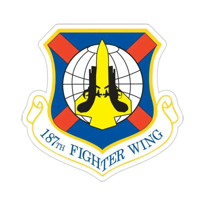 187th Fighter Wing (U.S. Air Force) STICKER Vinyl Die-Cut Decal 2 Inch - The Sticker Space