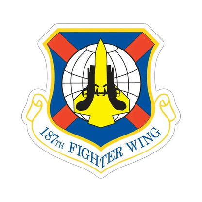 187th Fighter Wing (U.S. Air Force) STICKER Vinyl Die-Cut Decal 5 Inch - The Sticker Space