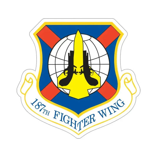 187th Fighter Wing (U.S. Air Force) STICKER Vinyl Die-Cut Decal 6 Inch - The Sticker Space