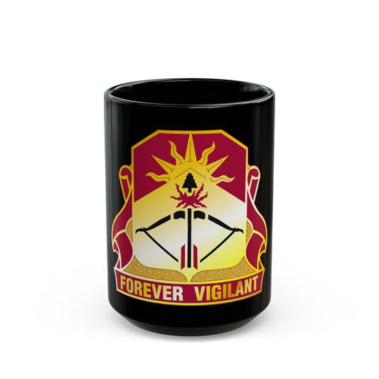 188 Air Defense Artillery Regiment (U.S. Army) Black Coffee Mug-15oz-The Sticker Space